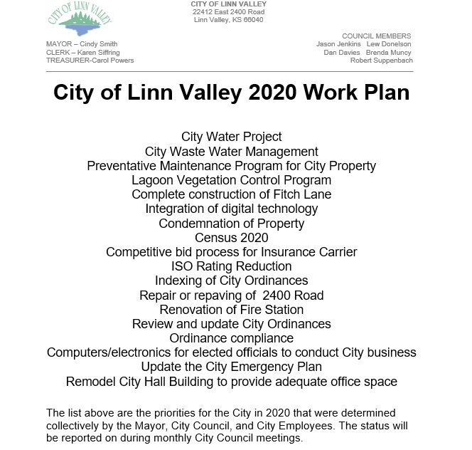News Linn Valley, Kansas